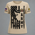 Veteran Mom Custom Rank T-Shirt – Personalized Military Mom Appreciation Shirt