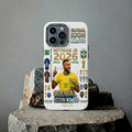 Neymar Jr Global Icon KM10 iPhone Case – Brazil Football Legend Phone Cover 🇧🇷⚽