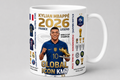 Kylian Mbappé Global Icon KM7 2026 Mug – France Soccer Legend Coffee Mug ⚽🏆