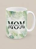 Personalized Mom Name Mug – Custom Kids Names Coffee Mug Gift for Mom