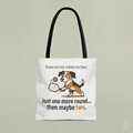 Just One More Round Pickleball Dog Tote