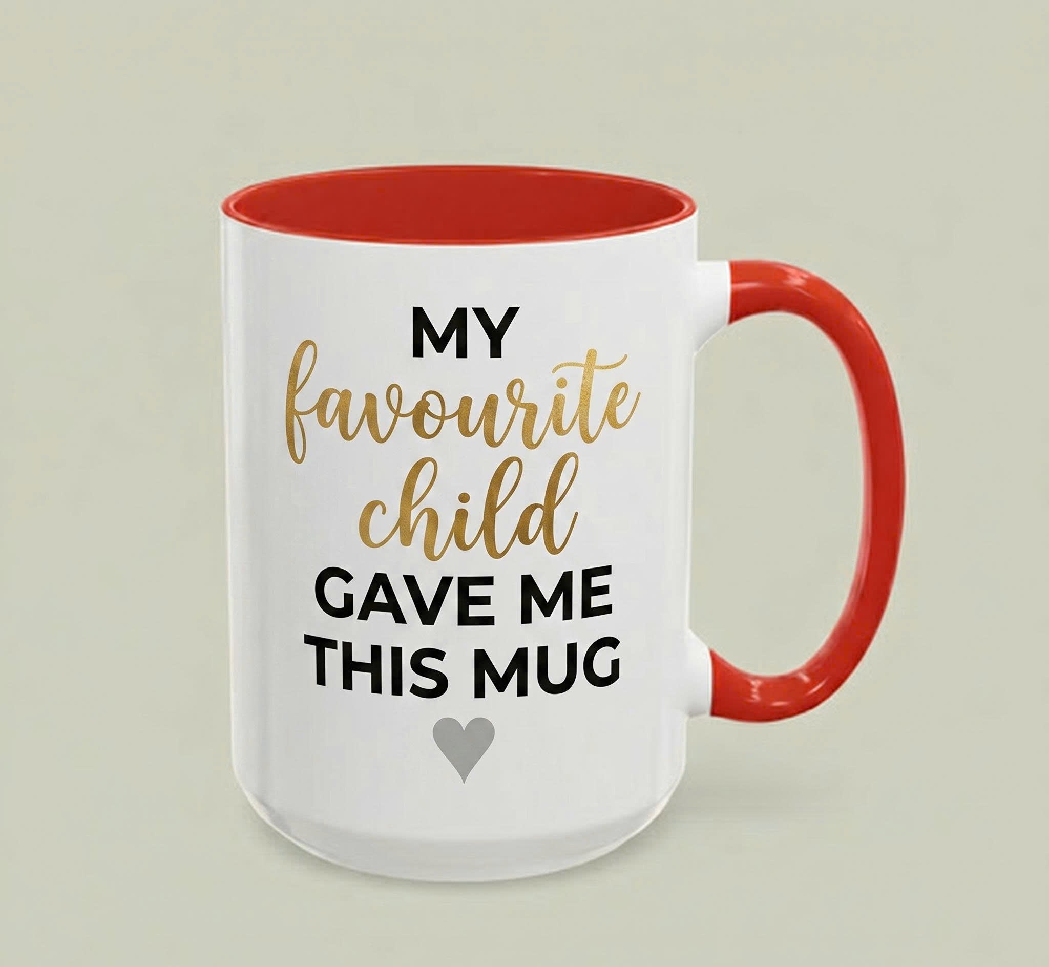 My Favourite Child Gave Me This Mug – Funny Mom Gift | Sarcastic Mother Coffee Mug 😂💖