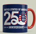 USA 250th Anniversary Mug – Patriotic America 1776–2026 Coffee Mug 🇺🇸☕