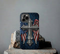 Patriotic Cross Wings iPhone Case – Christian USA Phone Cover