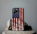 American Faith Flag iPhone Case – Patriotic Christian Phone Cover